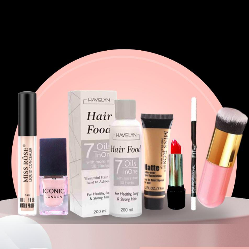 Makeup + Hair Food Oil Deal Cosmia.pk