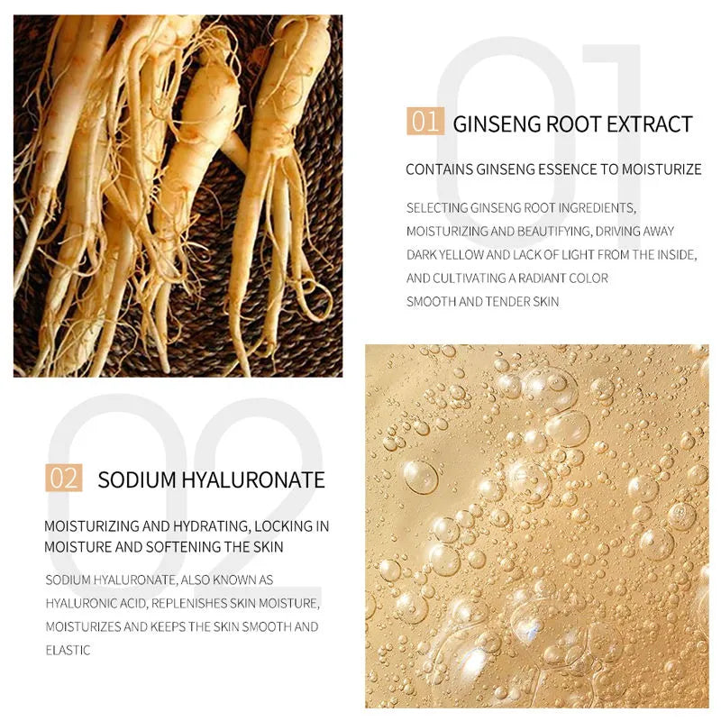 IMAGES Ginseng Hydrating Beauty Essence Moisturizing Hydrating Face Serum - 100ml Images