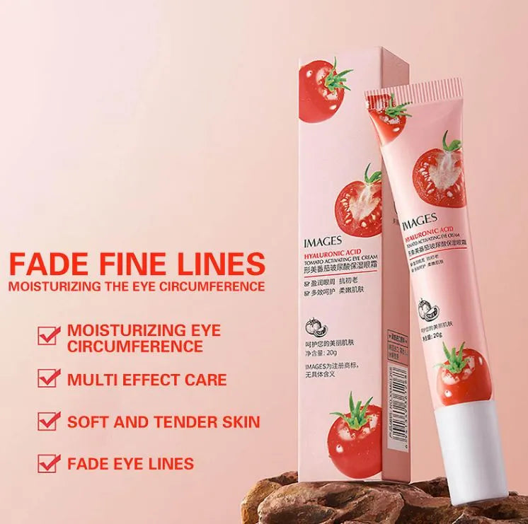 IMAGES Hyaluronic Acid Tomato Moisturizing Reducing Black Circle Eye Cream - 20g Images