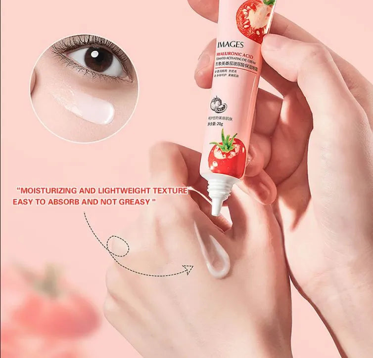 IMAGES Hyaluronic Acid Tomato Moisturizing Reducing Black Circle Eye Cream - 20g Images