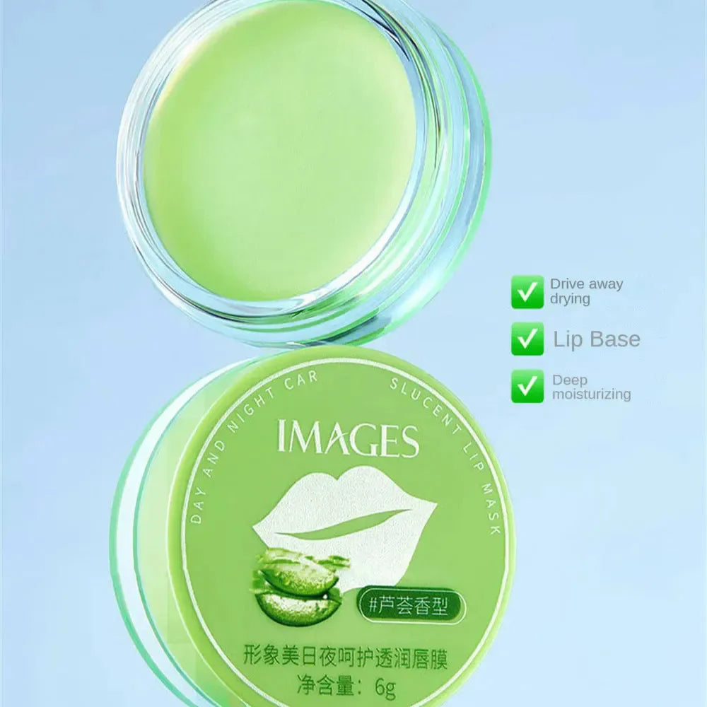 IMAGES Lip balm Night Sleep Hydrated Maintenance Pink sleep Lip mask 6g Images