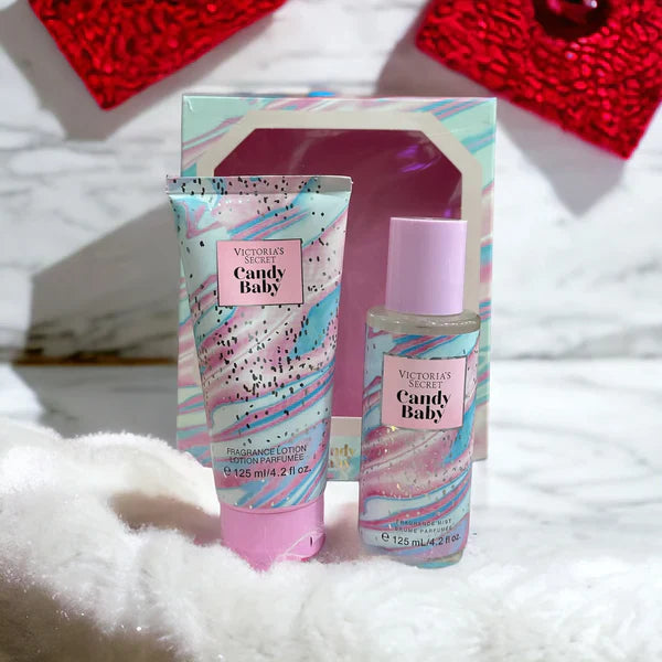Victoria Secret Candy Baby Body Lotion & Mist Set (125ml Each) Victoria's Secret