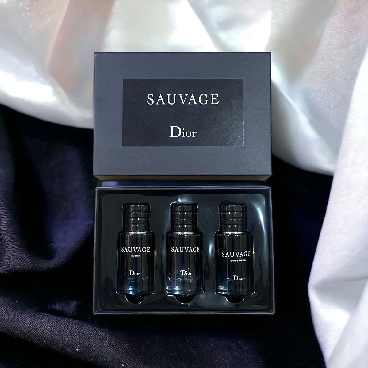 Dior Sauvage Gift Set for Men3-in-1 - 30ml  - Dubai - 100% Original Testers Dior