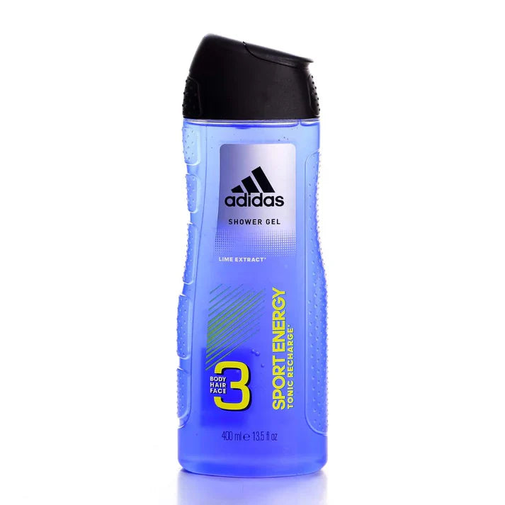 Adidas Sport Energy 3-in-1 Lime Extract Shower Gel (400ml) Adidas