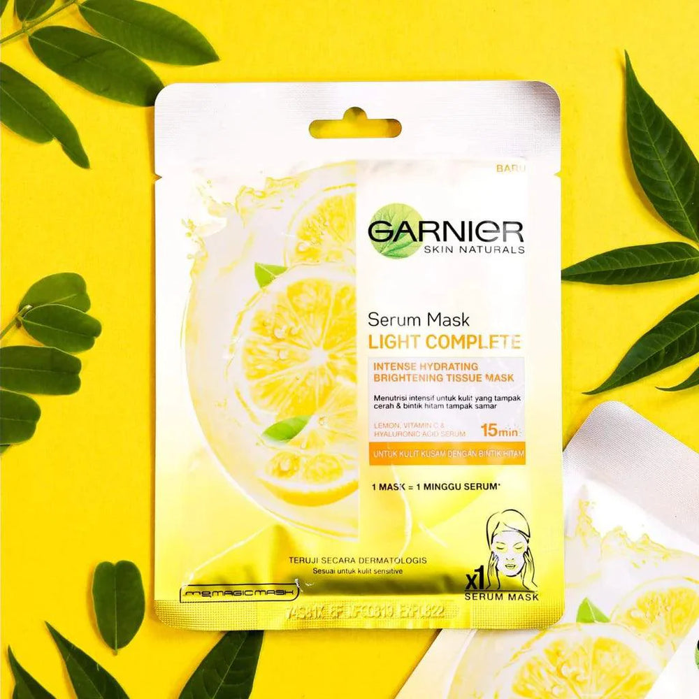 Garnier Serum Tissue Face Mask Light Complete Garnier