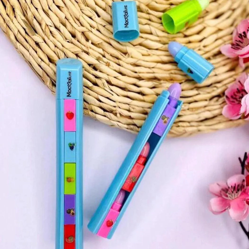 5 in 1 Mocallure Lip Balm Fruit Flavor Mocallure