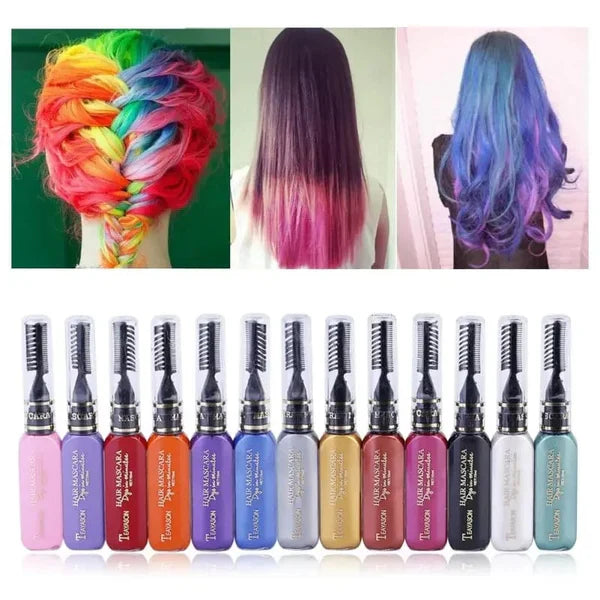 Funky & Highlights Hair Colored Shades 12 ( Temporary / Washable) Cosmia.pk