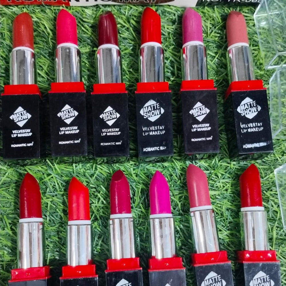 Romantic Matte Lipstick, 24 Pieces Box Romantic Way