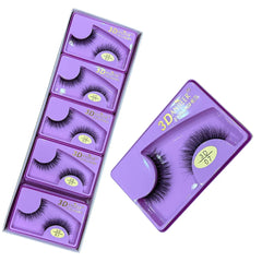 Anjeer Mink Eyelashes - Voluminous 6 Pairs Cosmia.pk