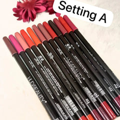 Huda Beauty Lip Liner Pack – 12 Shades Huda Beauty