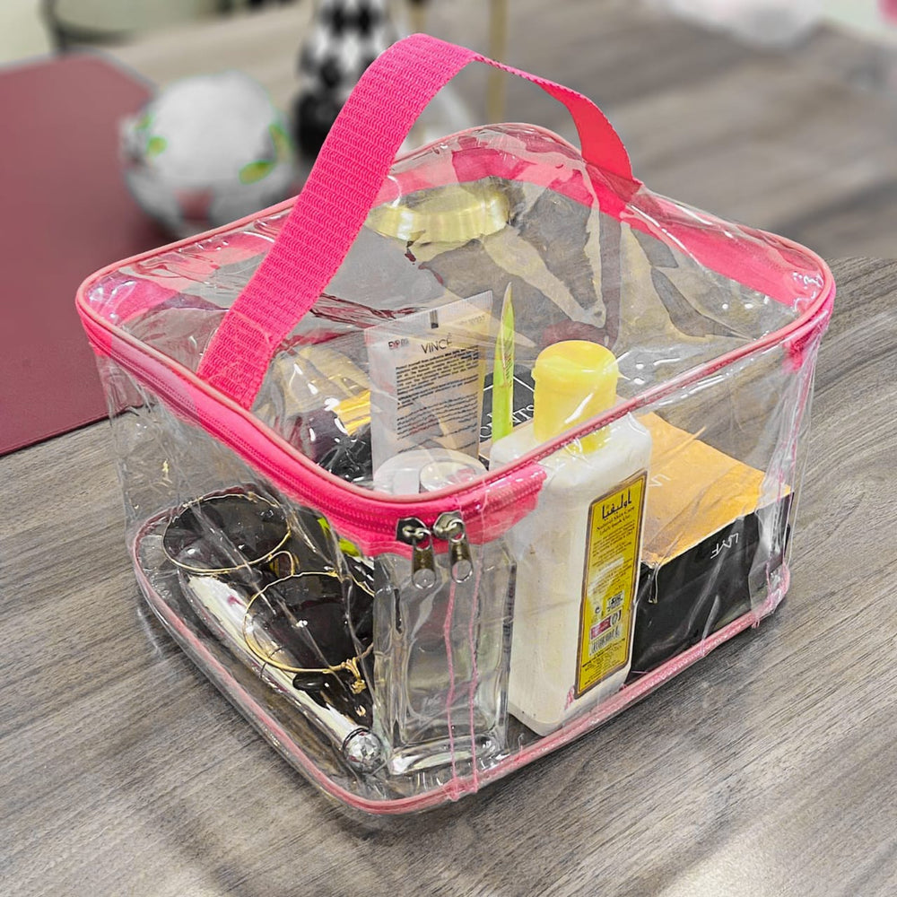 Transparent Waterproof Square Cosmetics Organizer Cosmia