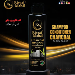 Rivaaj Mahal Charcoal Shampoo + Conditioner - 200ml Rivaaj Mahal