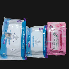New Makeup Remover Cotton Wipe (3 Pcs Set) Cosmia.pk