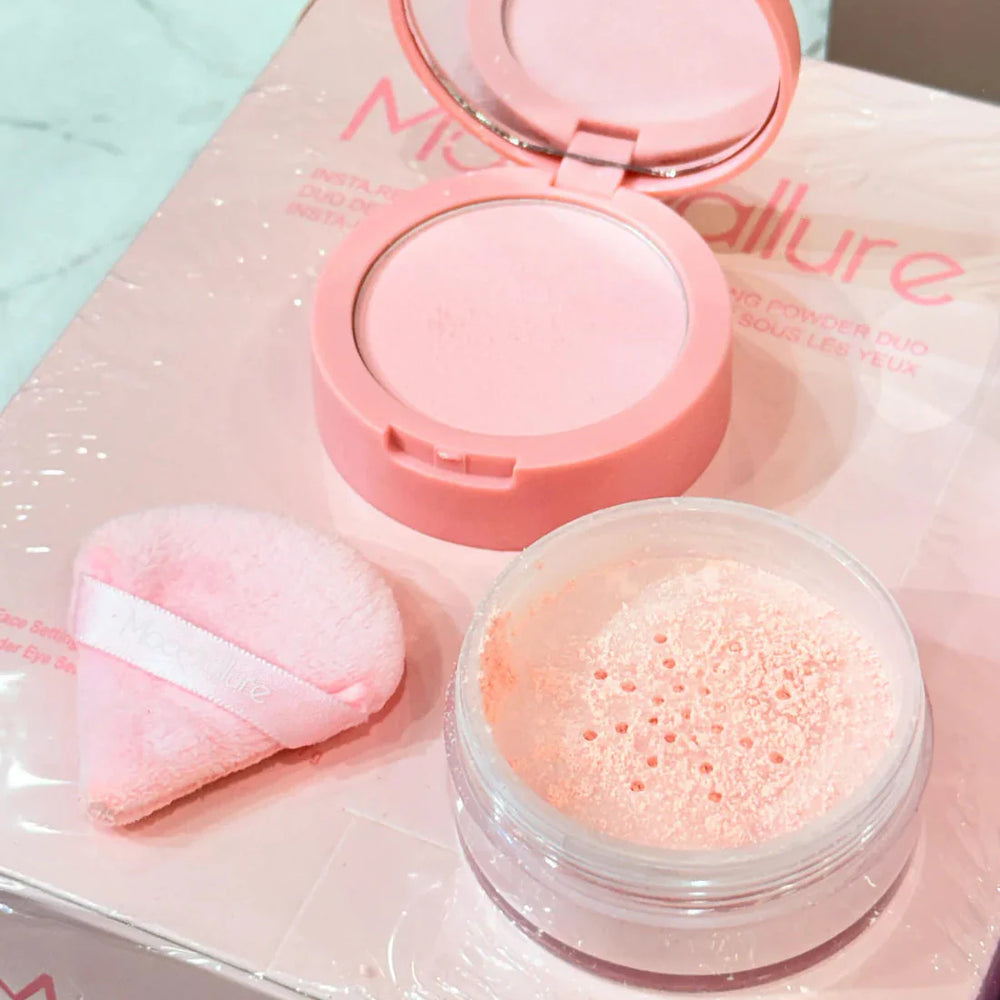 Mocallure 2 in 1 Compact + Loose Powder Mocallure