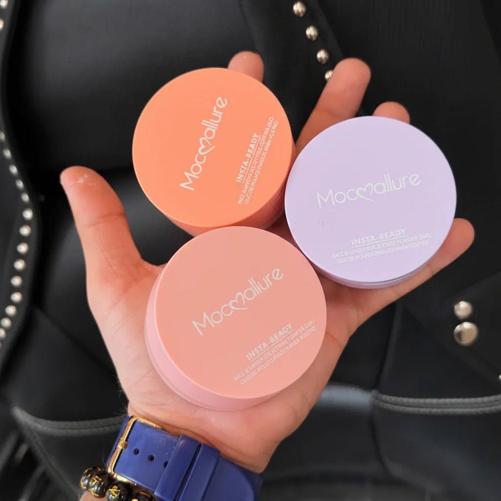 Mocallure 2 in 1 Compact + Loose Powder Mocallure
