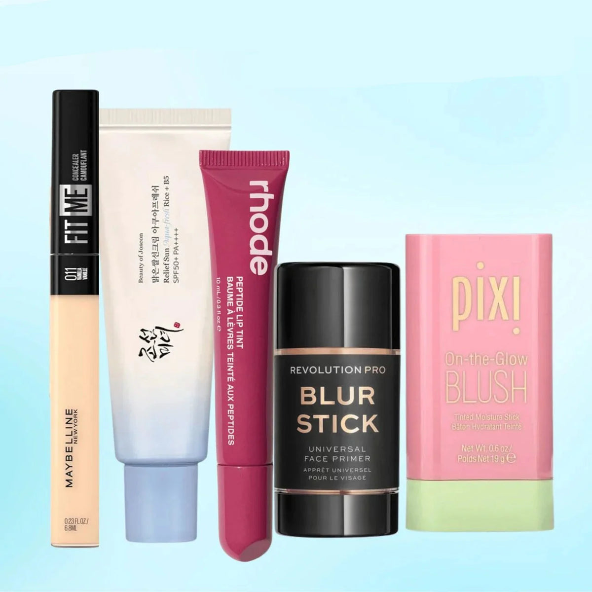 Summer Deal 007 – FitMe Foundation, Pixi Juicy & Rhode Lip Tint Set Cosmia.pk