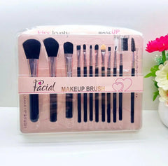 Kiss Lovely Professional Makeup Brush -12 Pcs Set Kiss Lovely