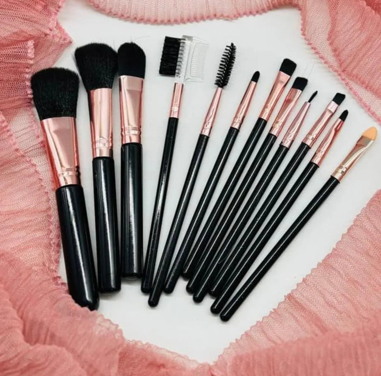 Kiss Lovely Professional Makeup Brush -12 Pcs Set Kiss Lovely
