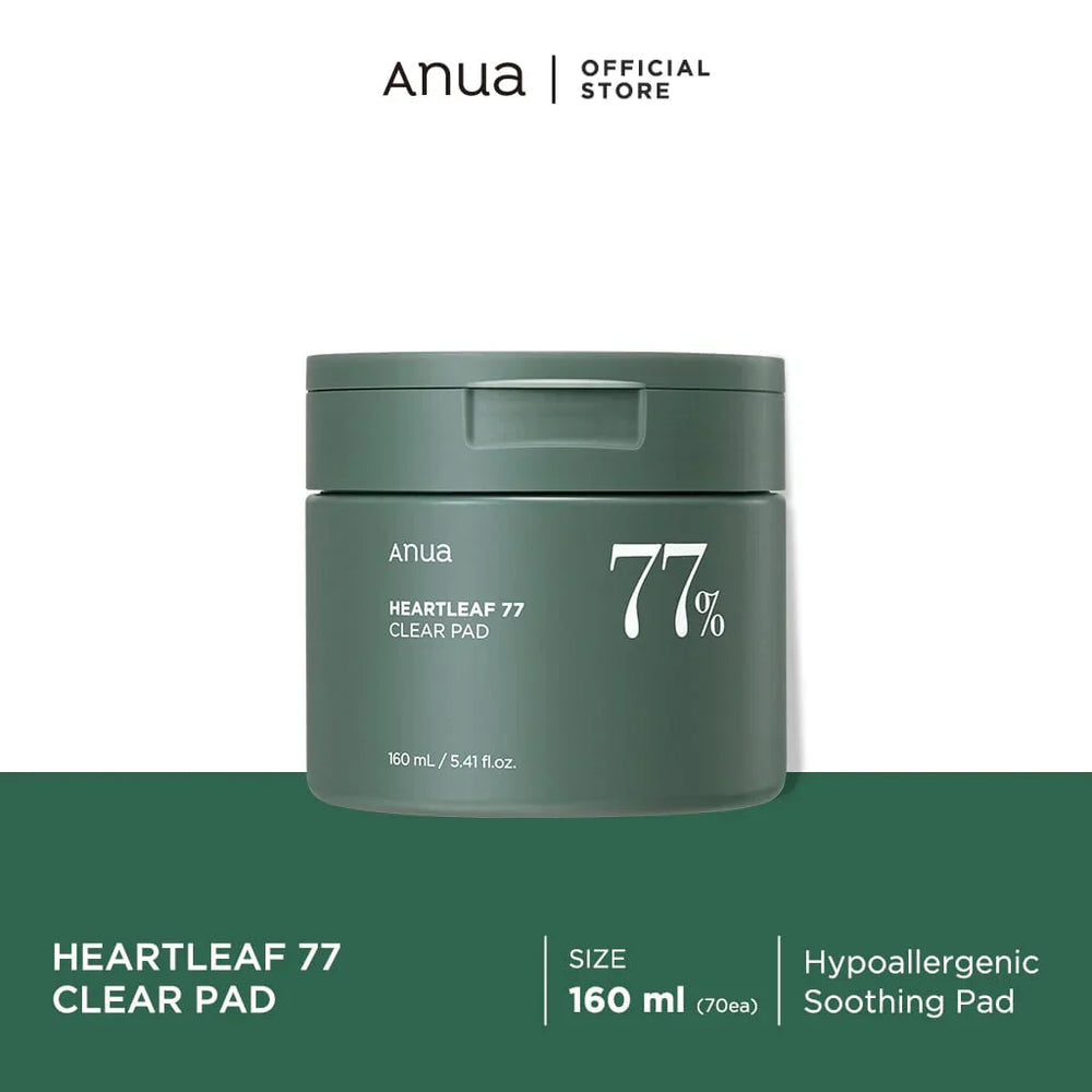 Anua Heartleaf 77% Toner Pad 70EA 160ml Anua