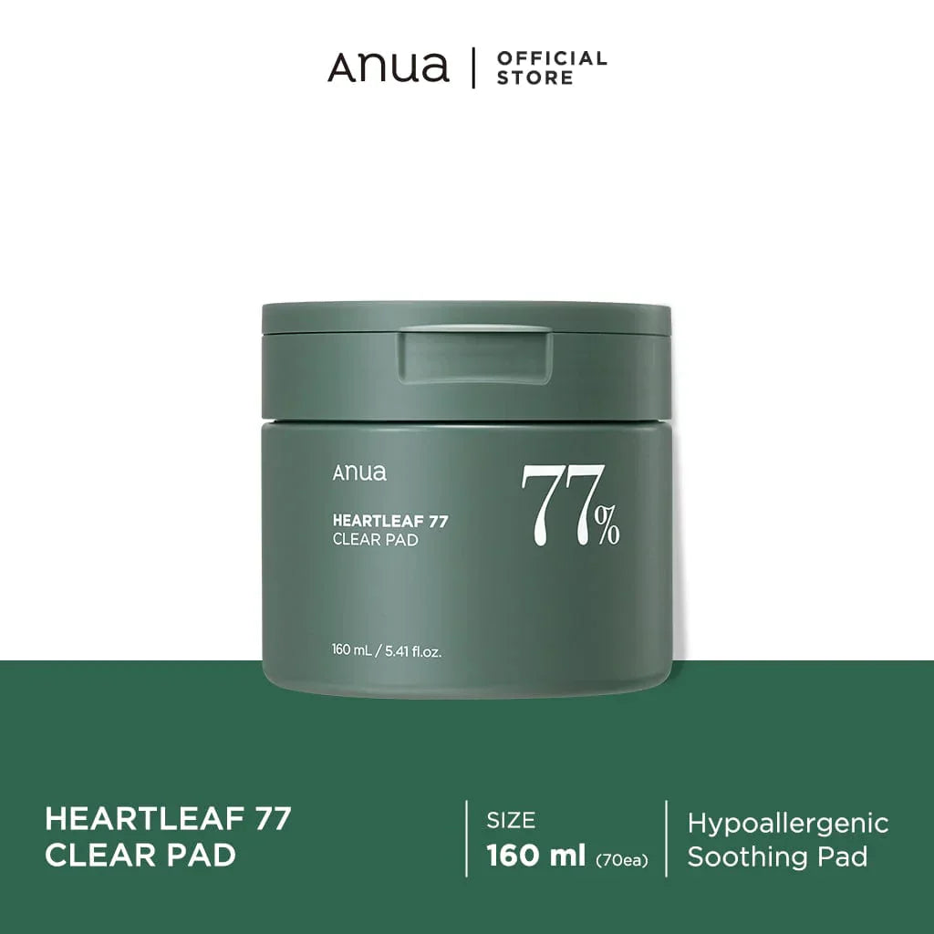 Anua Heartleaf 77% Toner Pad 70EA 160ml Anua