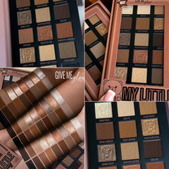 18 Colors Coco Urban My Little Teddy Eyeshadow Palette Coco Urban