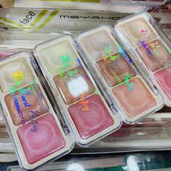 3 in 1 Msyaho Blush Highlighter Msyaho
