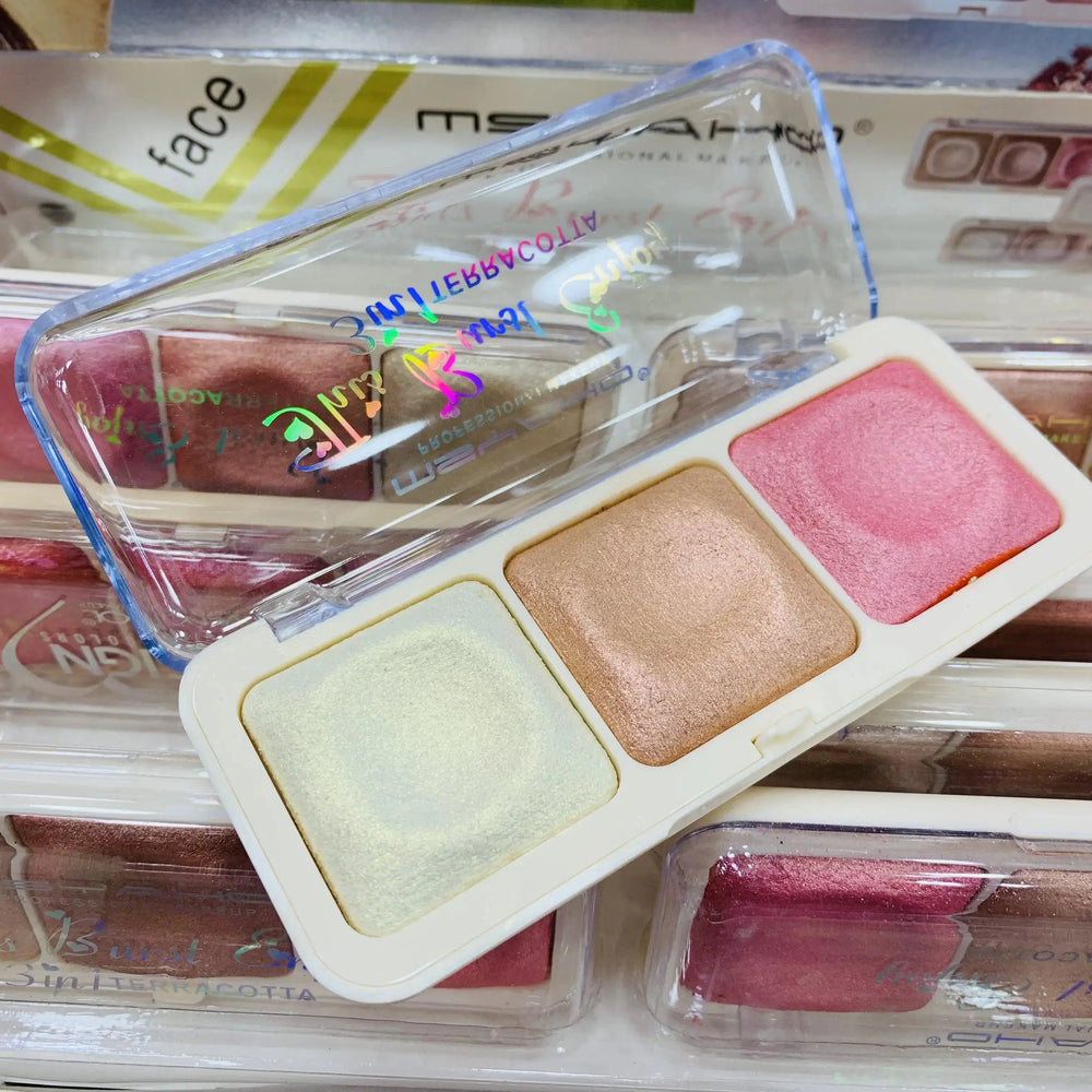 3 in 1 Msyaho Blush Highlighter Msyaho