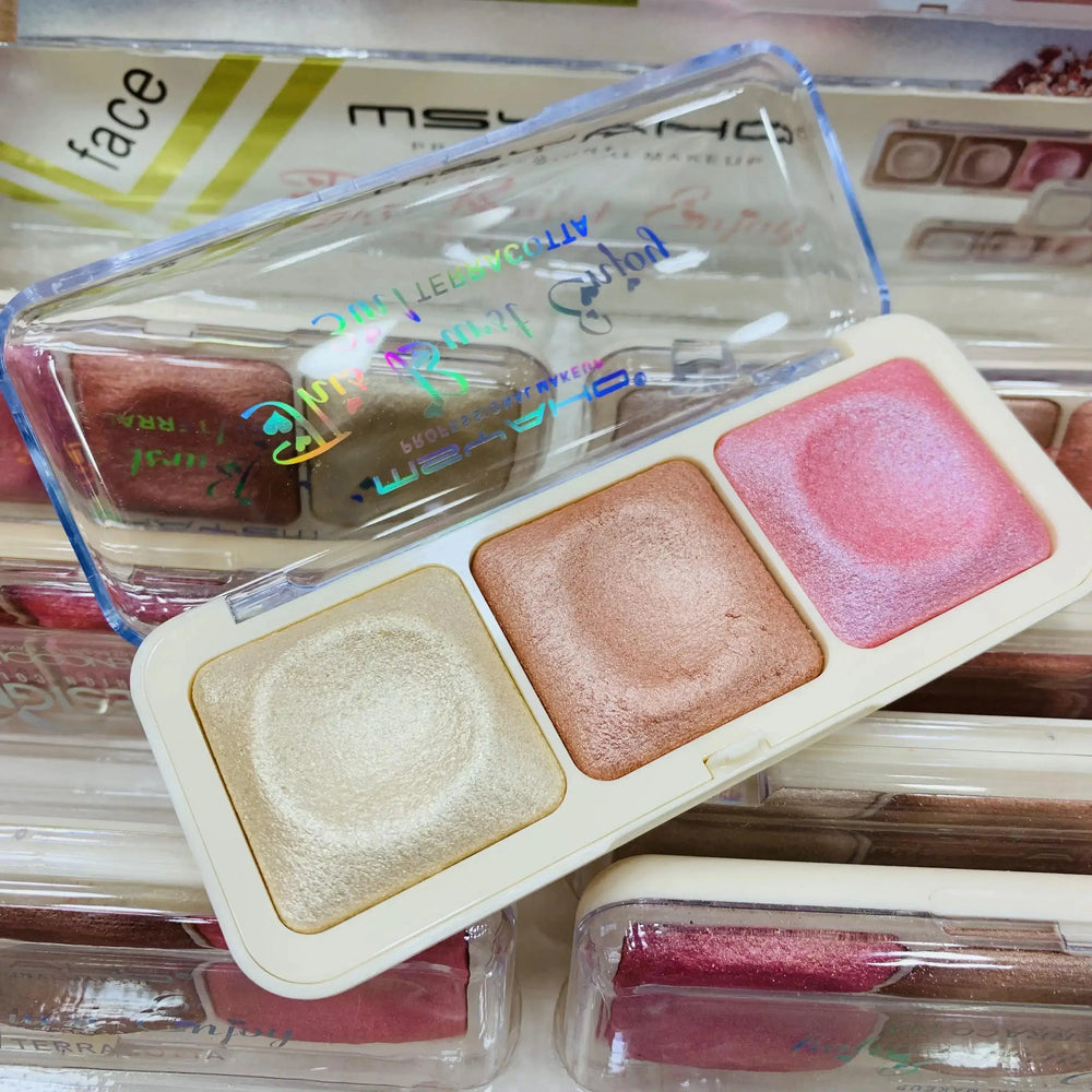 3 in 1 Msyaho Blush Highlighter Msyaho