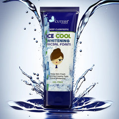 Cutish Ice coal Whitening Facial Foam - 100g Cutish