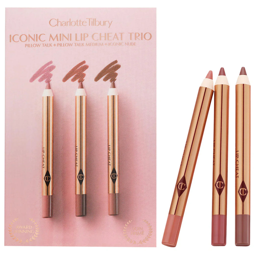 Charlotte Tilbury Iconic Mini Lip Cheat Trio - 3 Pcs Set Charlotte Tilbury