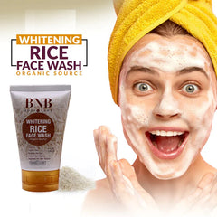 BNB Whitening Rice Extract Face Wash - 120ml BnB