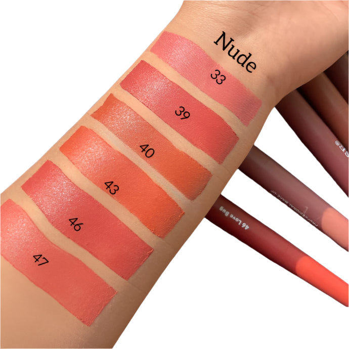 Miss Rose High Pigment 2 In 1 Lip Liner Lipstick - Nudes Shades Miss Rose