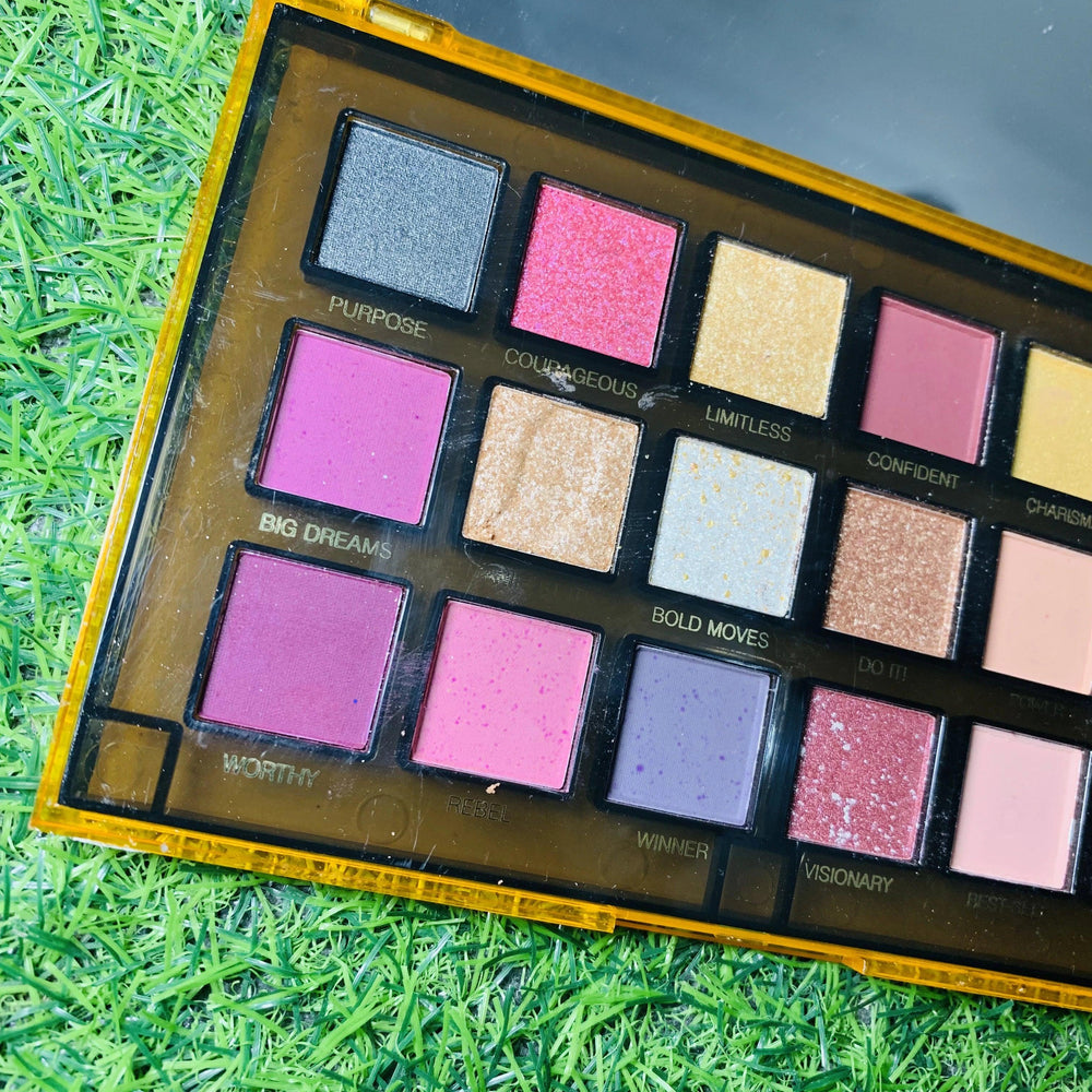 Huda Beauty Empowered Eye Shadows Palette - 18 Color Huda Beauty