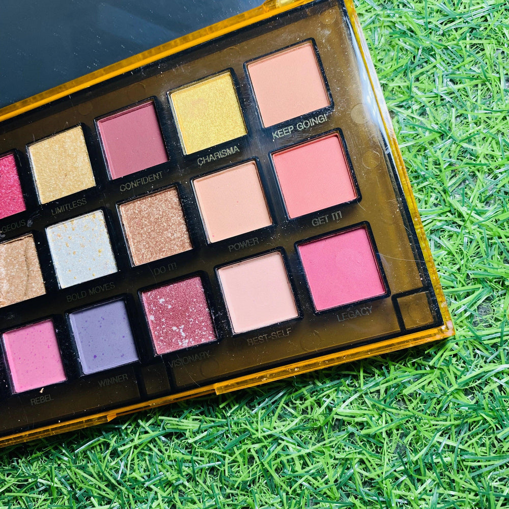 Huda Beauty Empowered Eye Shadows Palette - 18 Color Huda Beauty