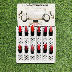 MAC 12 colour Nico Panda lipstick box Mac