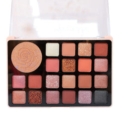 Mocallure Smart Eyes 3in1 Eyeshadow Highlighter Blush Palette Mocallure