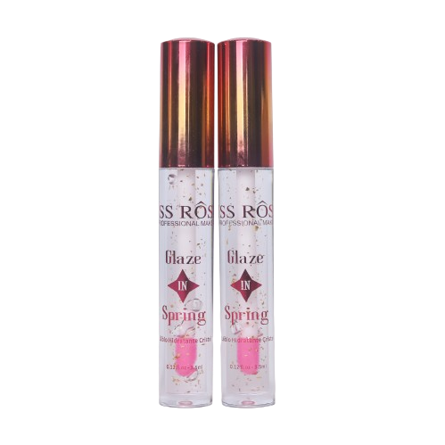 Miss Rose Glaze in Spring Transparent Lip Gloss Miss Rose