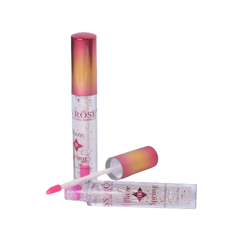 Miss Rose Glaze in Spring Transparent Lip Gloss Miss Rose