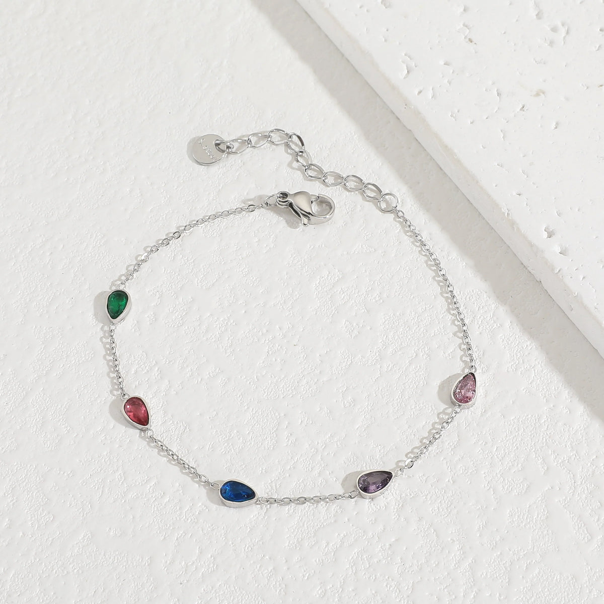 Silver Multi stone Bracelet Cosmia