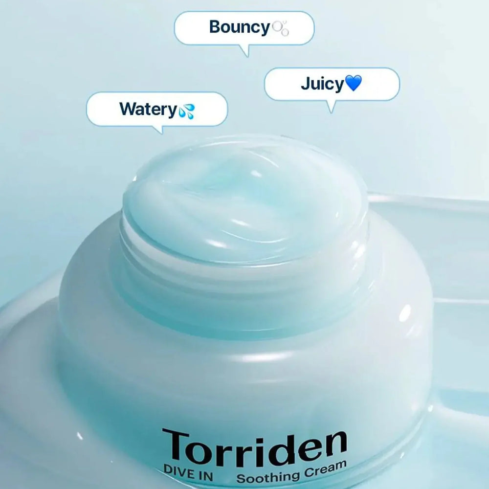 Torriden - DIVE-IN Low Molecular Hyaluronic Acid Soothing Cream - 100ml Torriden