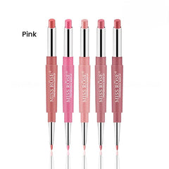 Miss Rose High Pigment 2 In 1 Lip Liner Lipstick - Pink Shades Miss Rose