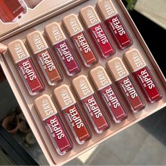 3Q Super Stay Matte Lipgloss Waterproof - 12 Pcs Set 3Q Beauty
