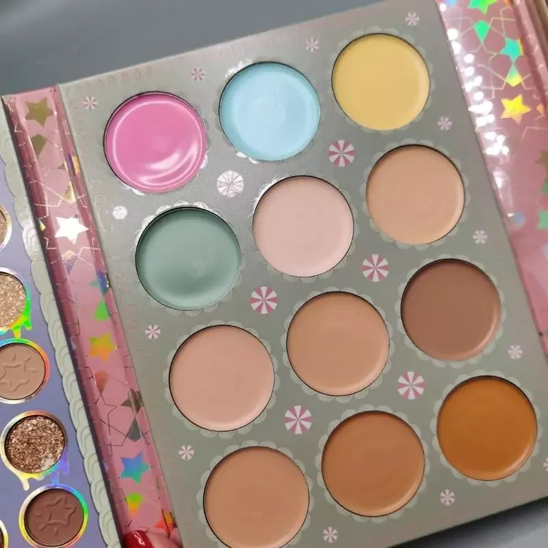 Igoodco Makeup Eyeshadow, Highlighter, Contour, Blush  Palette Igoodco