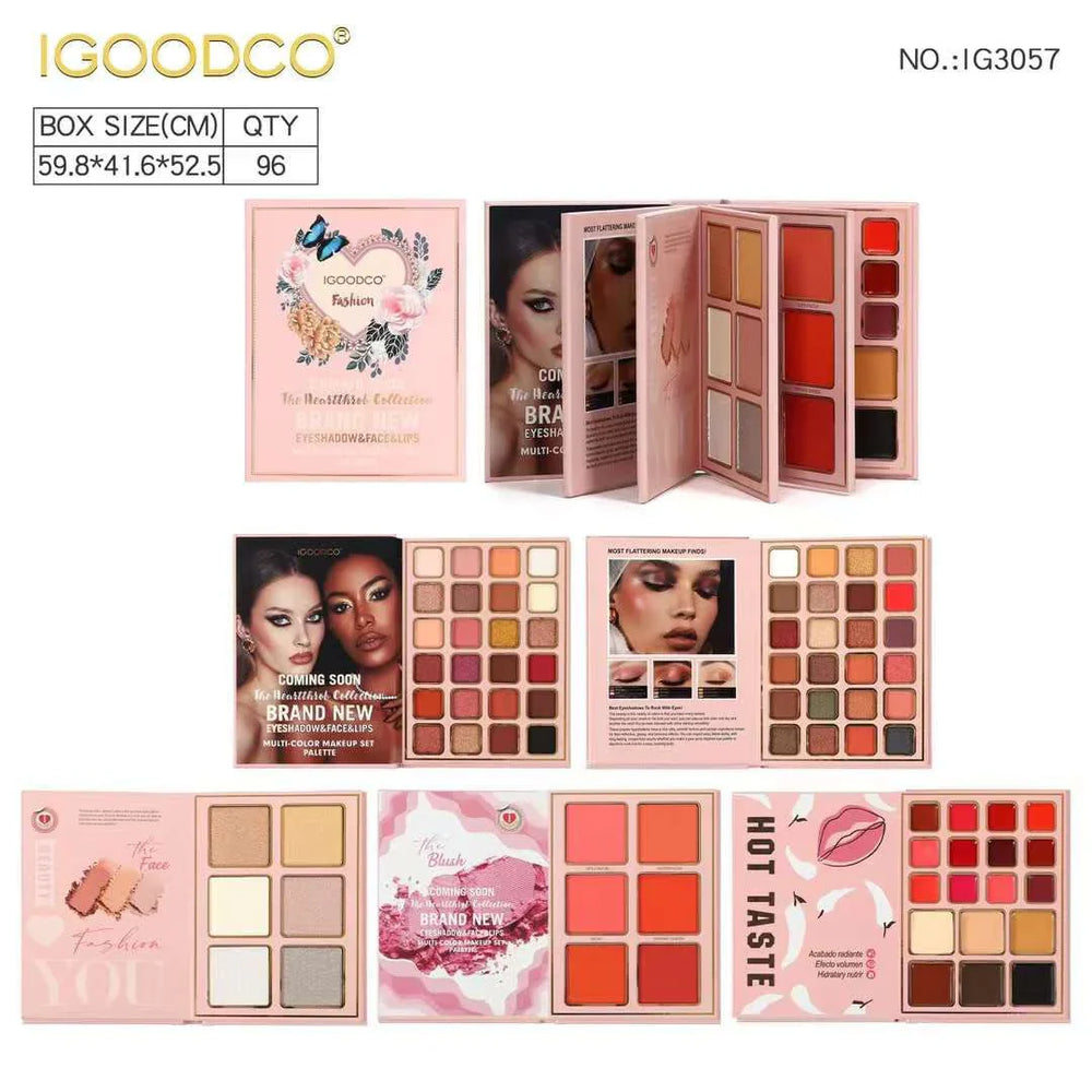 Igoodco All in One 5 Pages Makeup Book Palette Igoodco