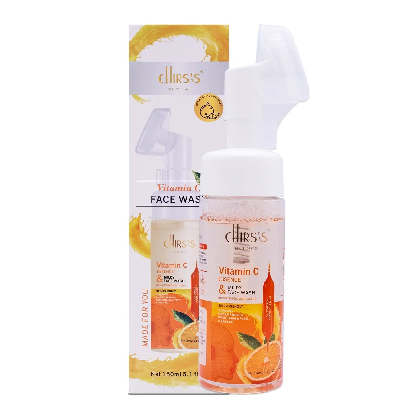 Chirs's Vitamin C Essence And Mildy Face Wash - 150ml Chirs's