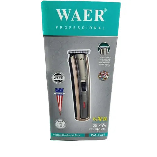 Waer WA-7021 Professional Cordless Hair Clipper Waer