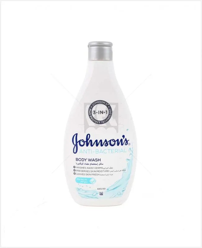 JOHNSON'S Anti-Bacterial Body Wash Sea Salt - 400ml Johnson's
