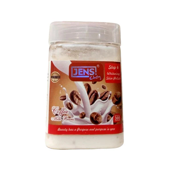 Jens Choy Coffee Milk Beans Step 4 Whitening Skin Polish 300g Jens