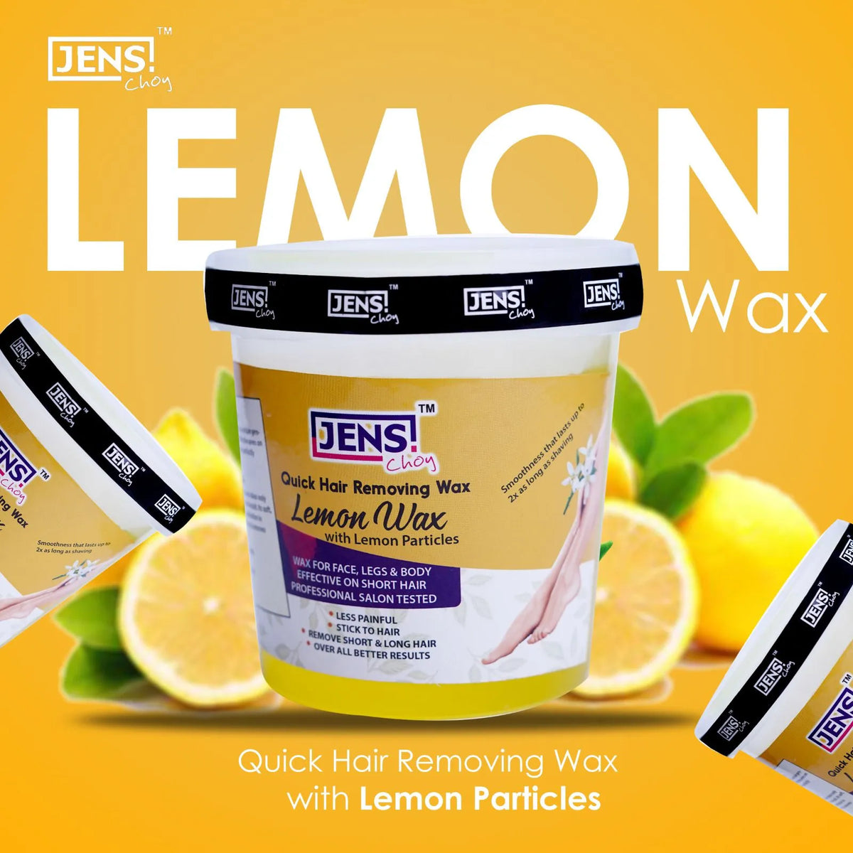 Jens Choy hair removing wax flavor lemon - 1000gm Jens