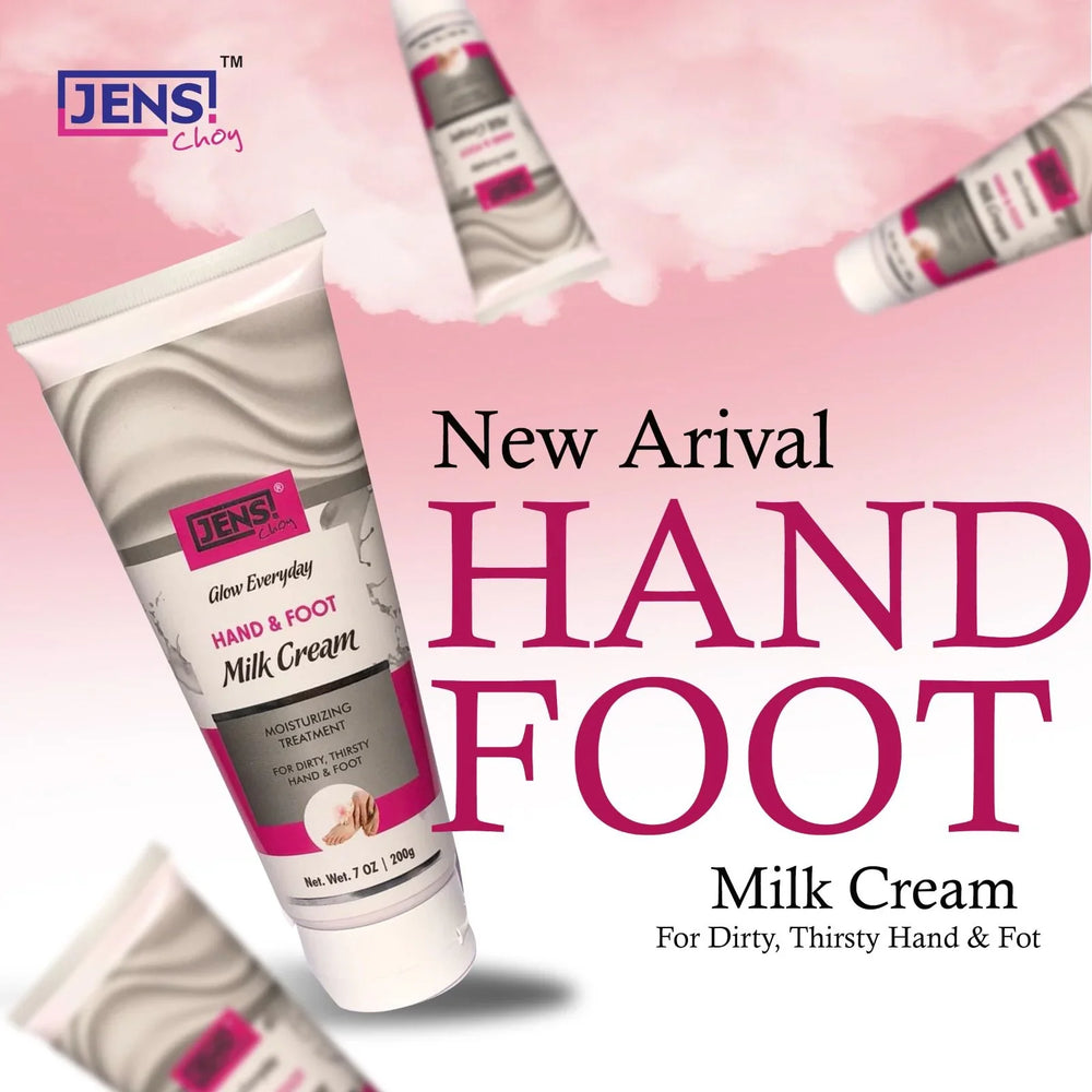 Jens Choy Hand And Foot Milk Cream 200g Jens
